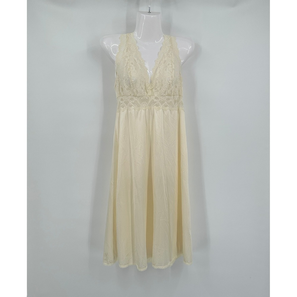 Wondermaid Womens Vintage Slip Dress Size 40 Babydoll Feminine Romantic Coquette
